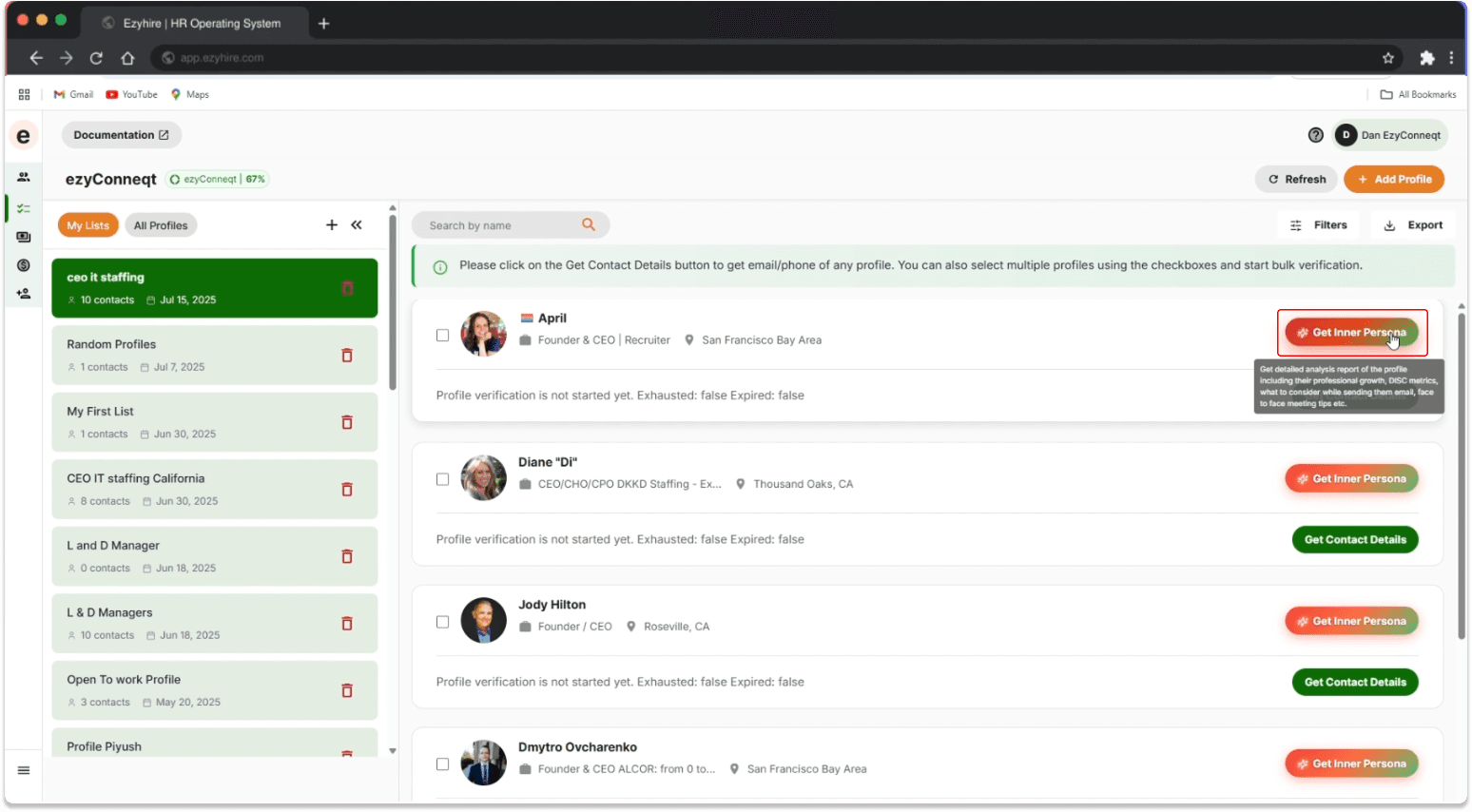 EzyConneqt — Lead Mining: Step-by-Step Guide – Nextra